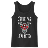 Débardeur Homme J'peux pas j'ai moto 