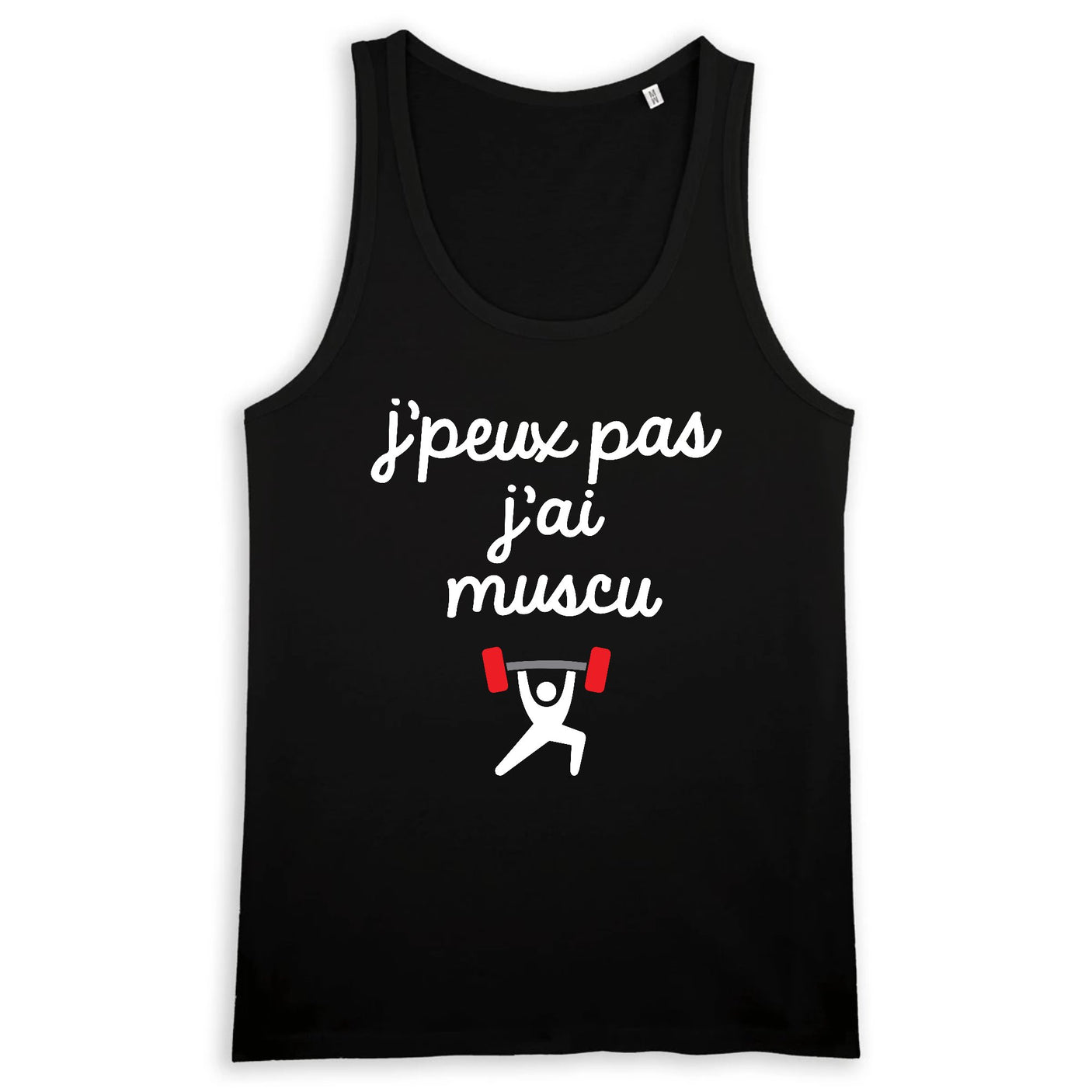 Débardeur Homme J'peux pas j'ai muscu 