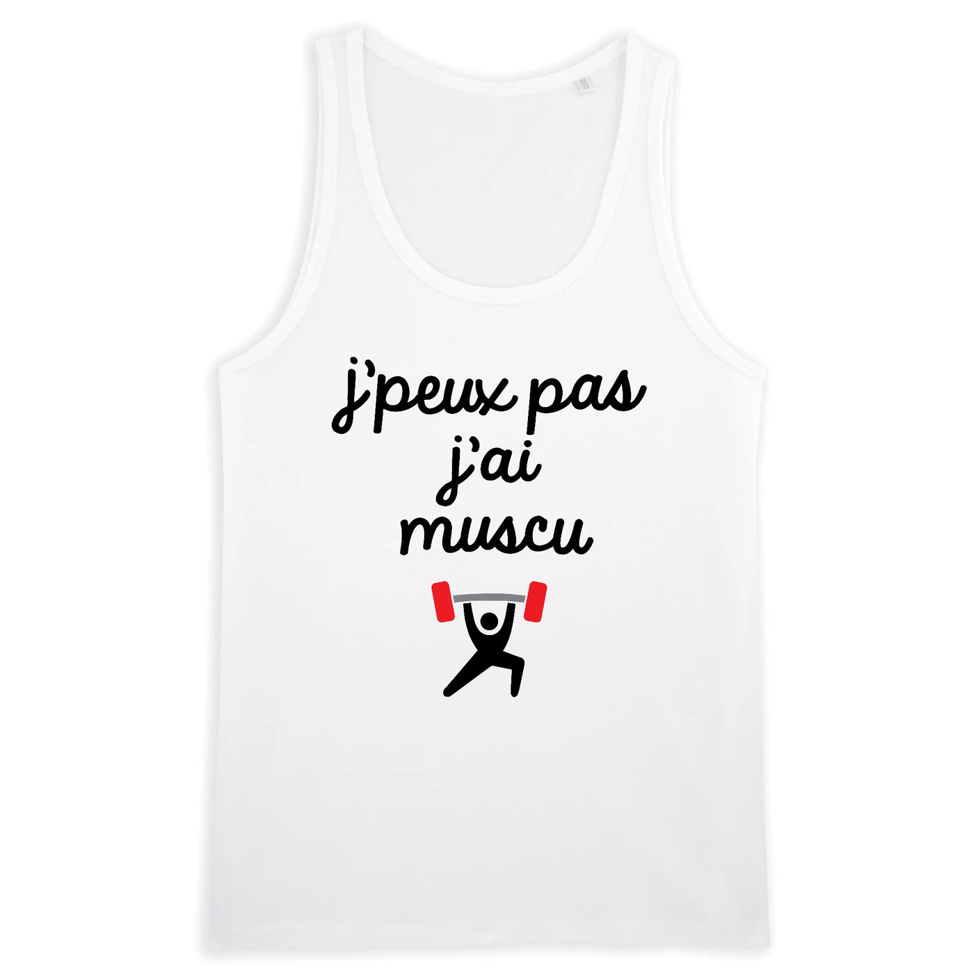 Débardeur Homme J'peux pas j'ai muscu 