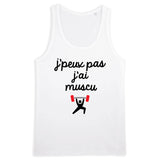 Débardeur Homme J'peux pas j'ai muscu 