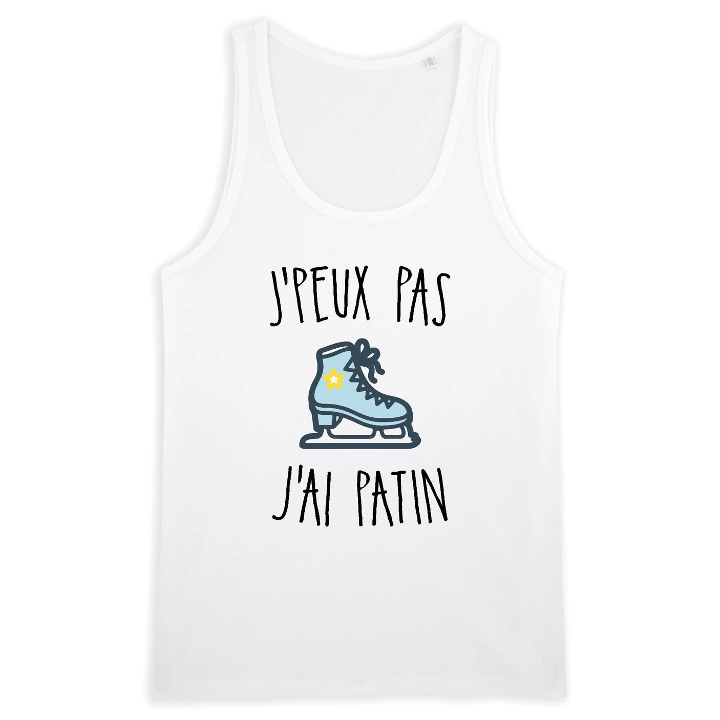 Débardeur Homme J'peux pas j'ai patin 