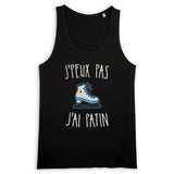 Débardeur Homme J'peux pas j'ai patin 