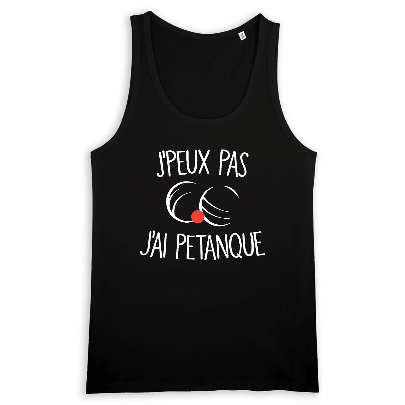 Débardeur Homme J'peux pas j'ai pétanque 