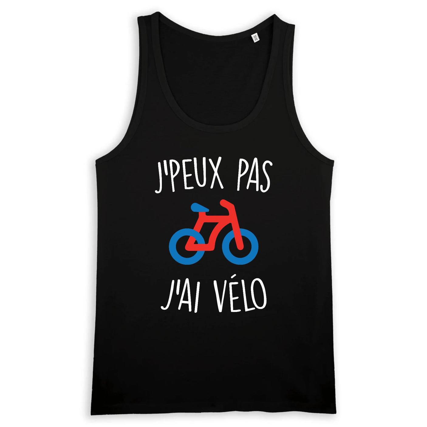 Débardeur Homme J'peux pas j'ai vélo 