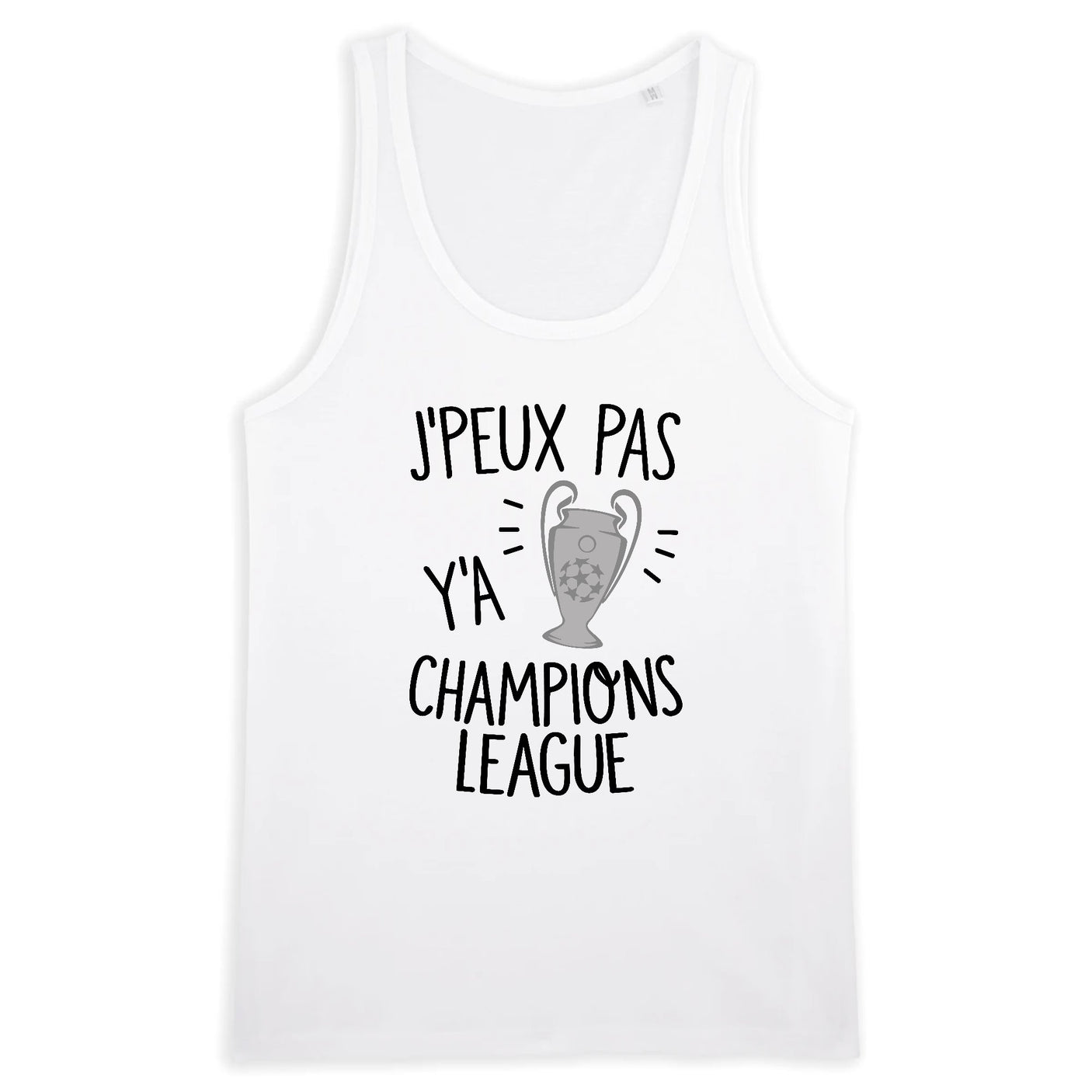 Débardeur Homme J'peux pas y'a champions league 