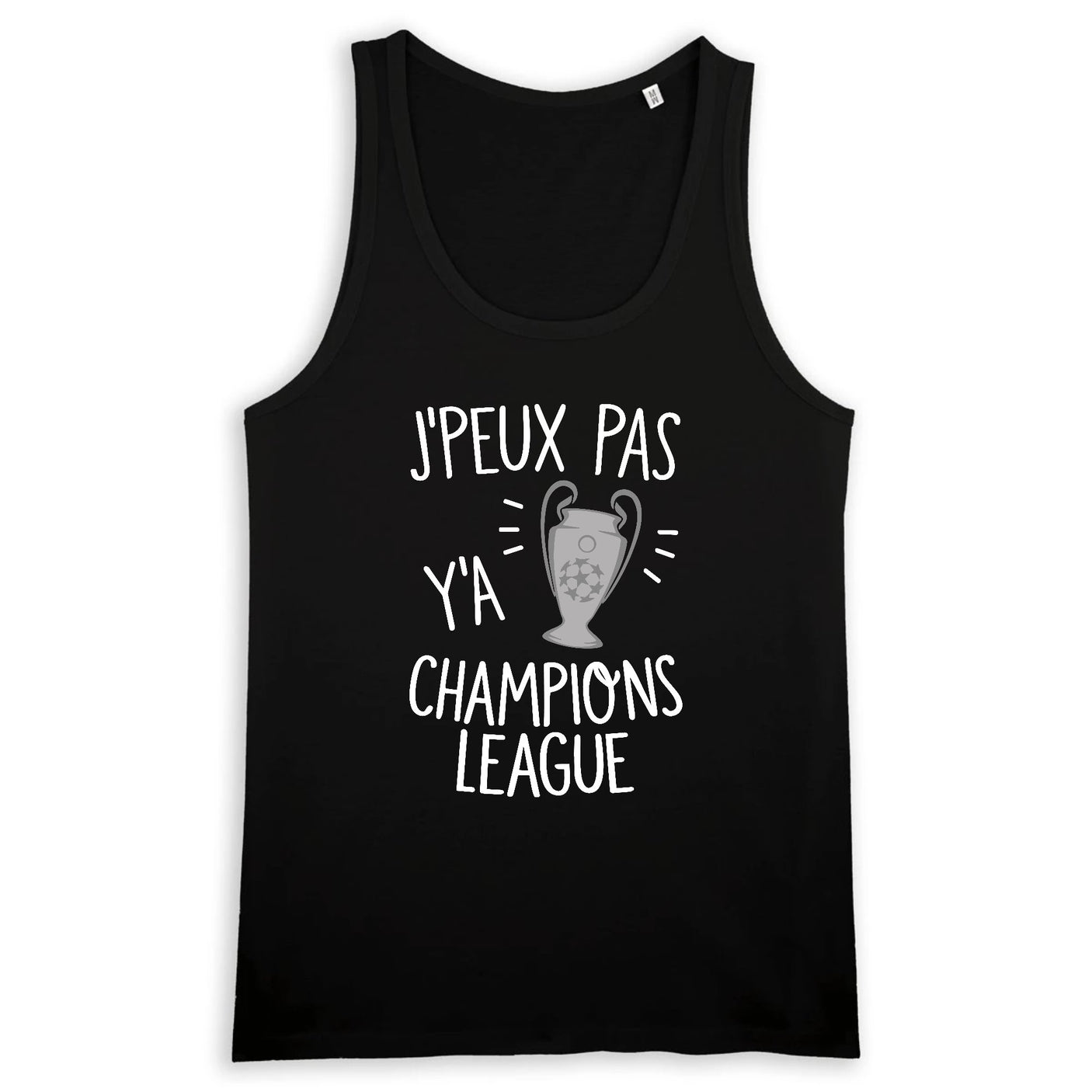 Débardeur Homme J'peux pas y'a champions league 