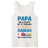 Débardeur Homme Le meilleur cadeau pour papa 