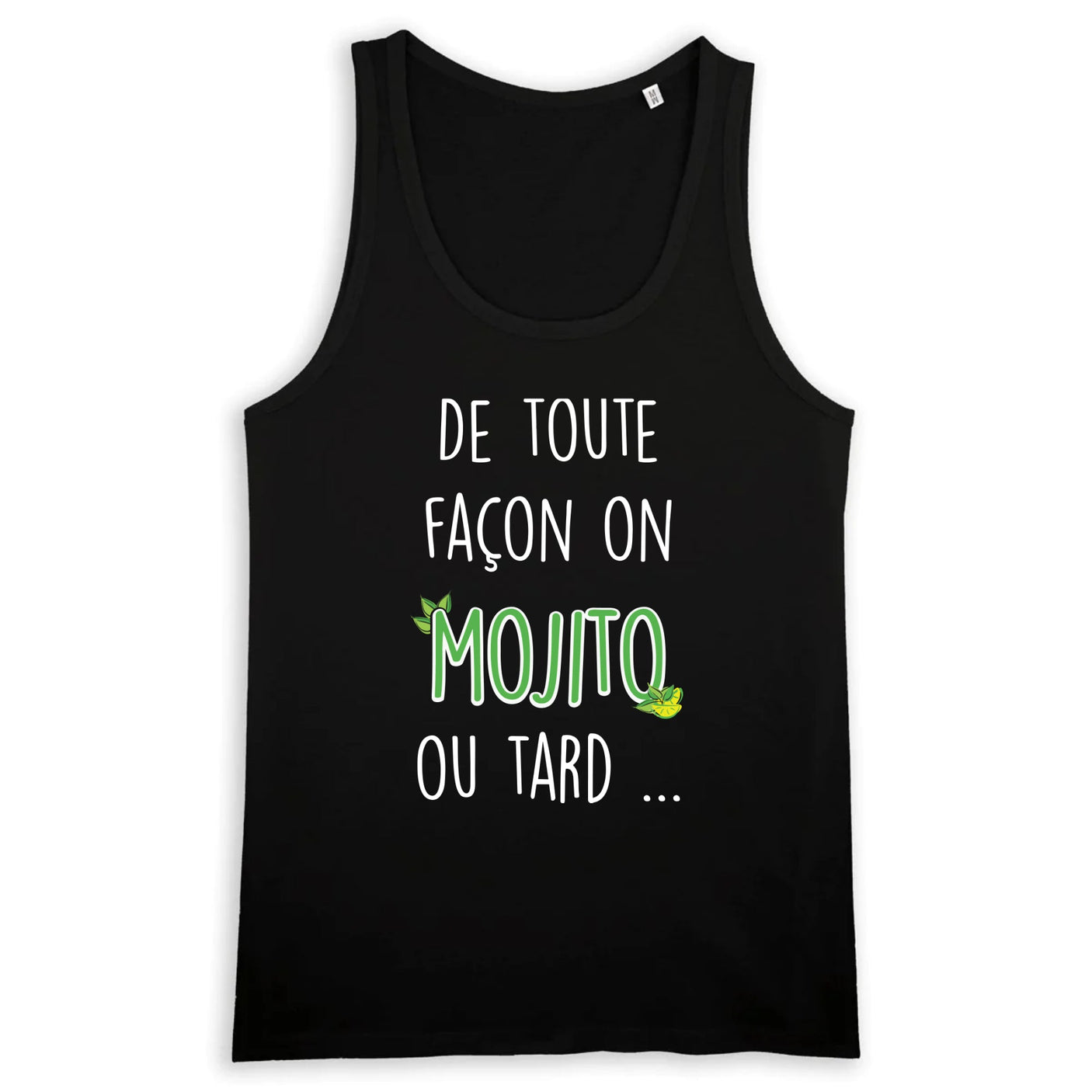 Débardeur Homme Mojito ou tard 