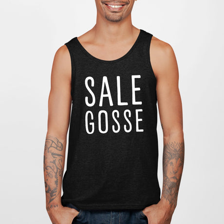 Débardeur Homme Sale gosse Noir
