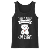 Débardeur Homme Tout plaquer pour devenir un chat 