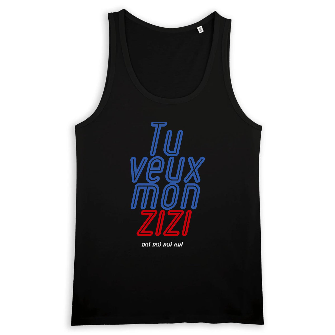 Débardeur Homme Tu veux mon zizi 