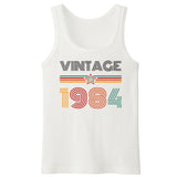 Débardeur Homme Vintage année 1984 