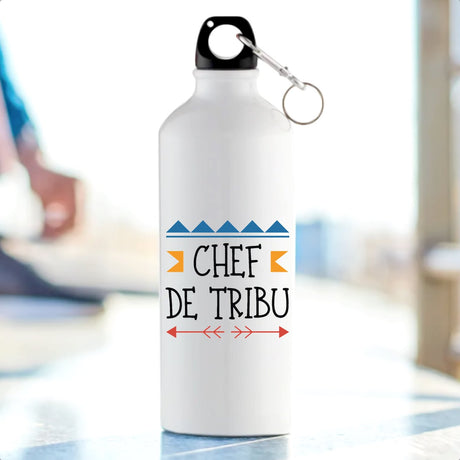 Gourde Chef de tribu Blanc