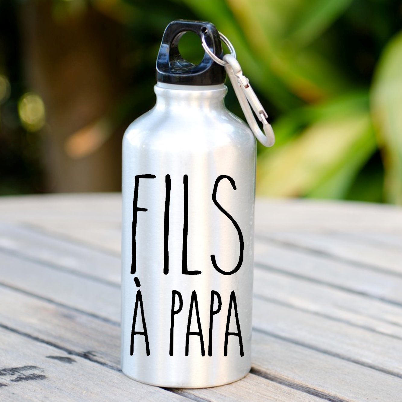 Gourde Fils à papa Blanc