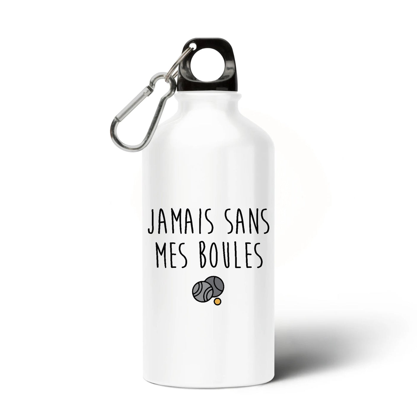 Gourde Jamais sans mes boules 