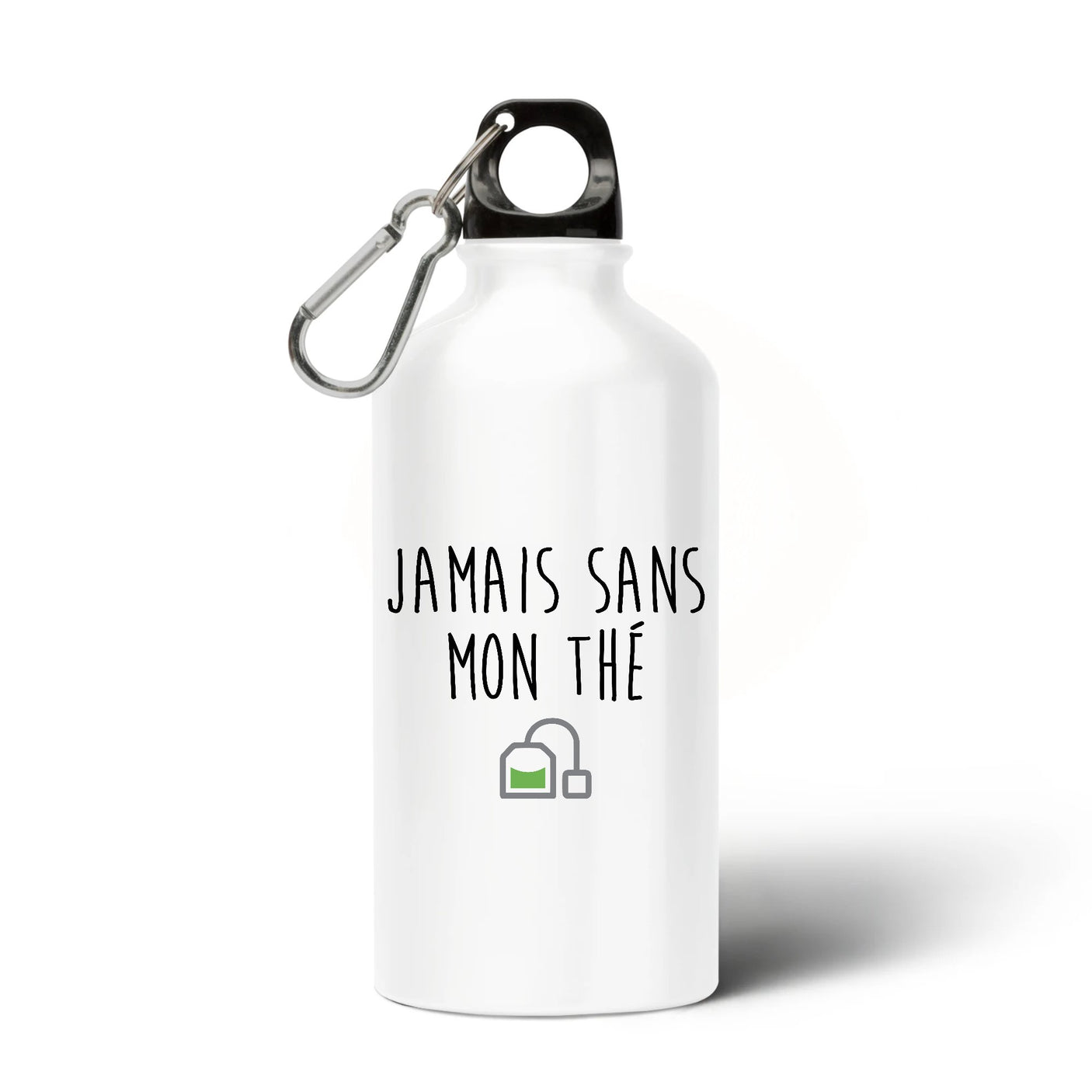 Gourde Jamais sans mon thé 