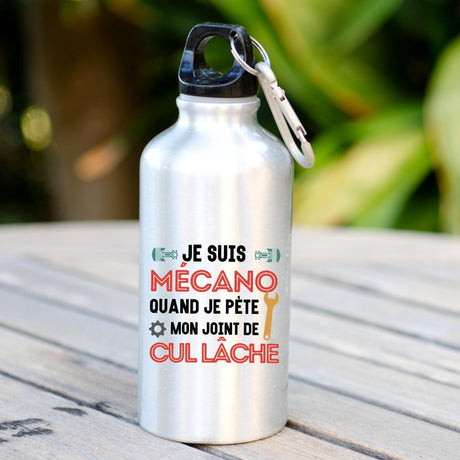 Gourde Mécano mon joint de cul lâche Blanc