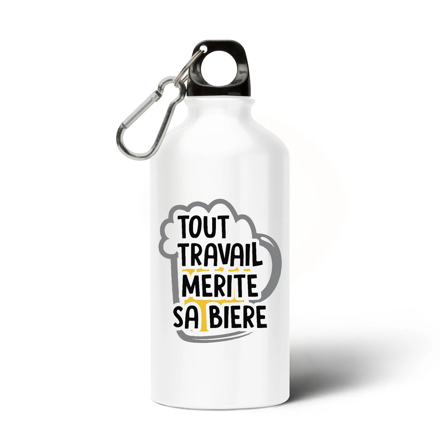 Gourde Tout travail mérite sa bière 