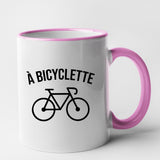 Mug À bicyclette Rose