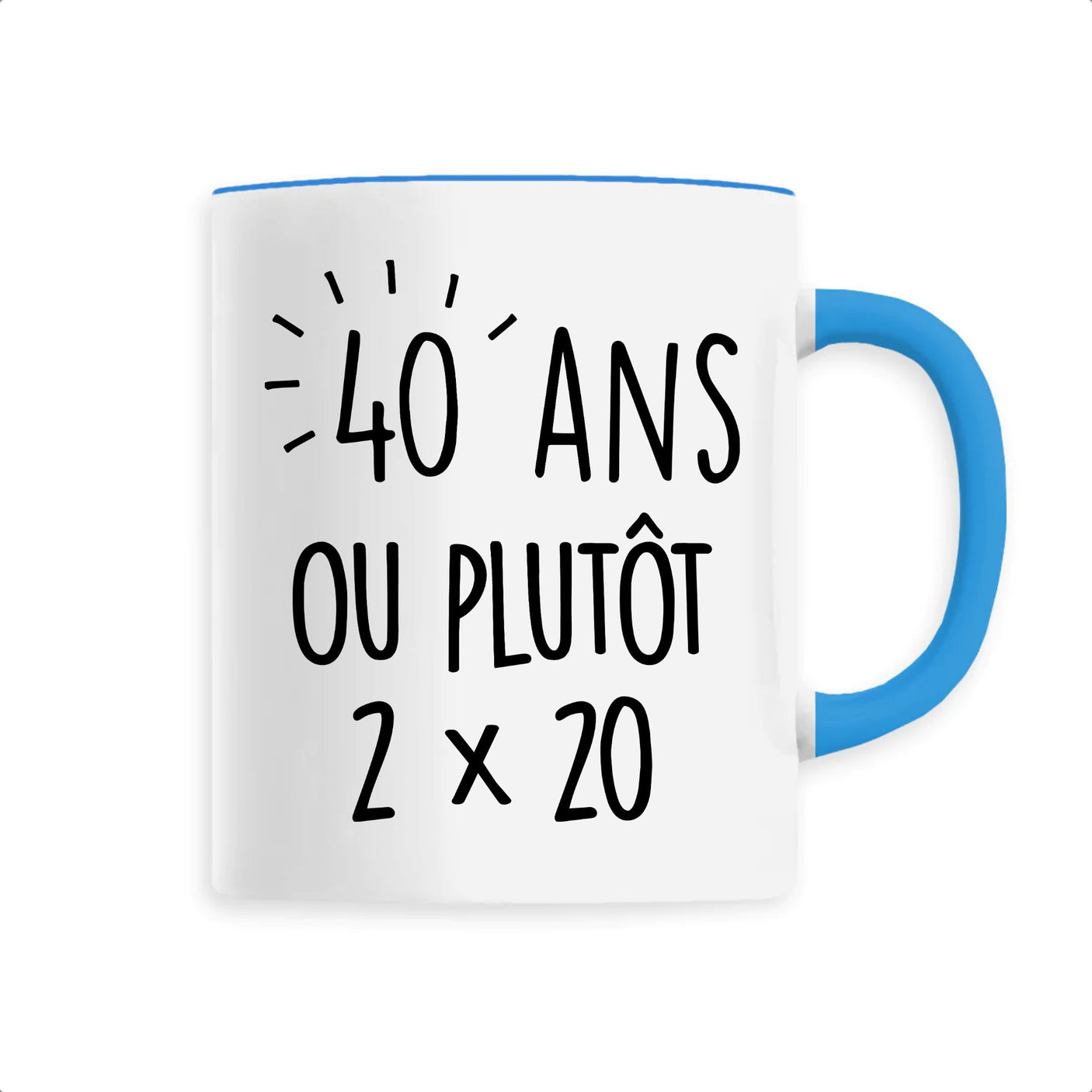 Mug Anniversaire 40 ans 