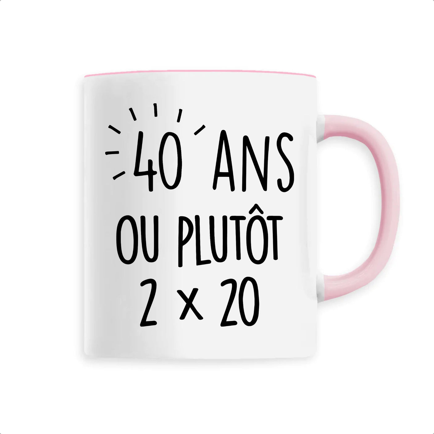 Mug Anniversaire 40 ans 