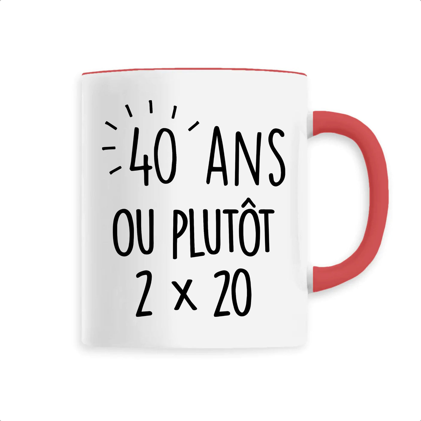 Mug Anniversaire 40 ans 