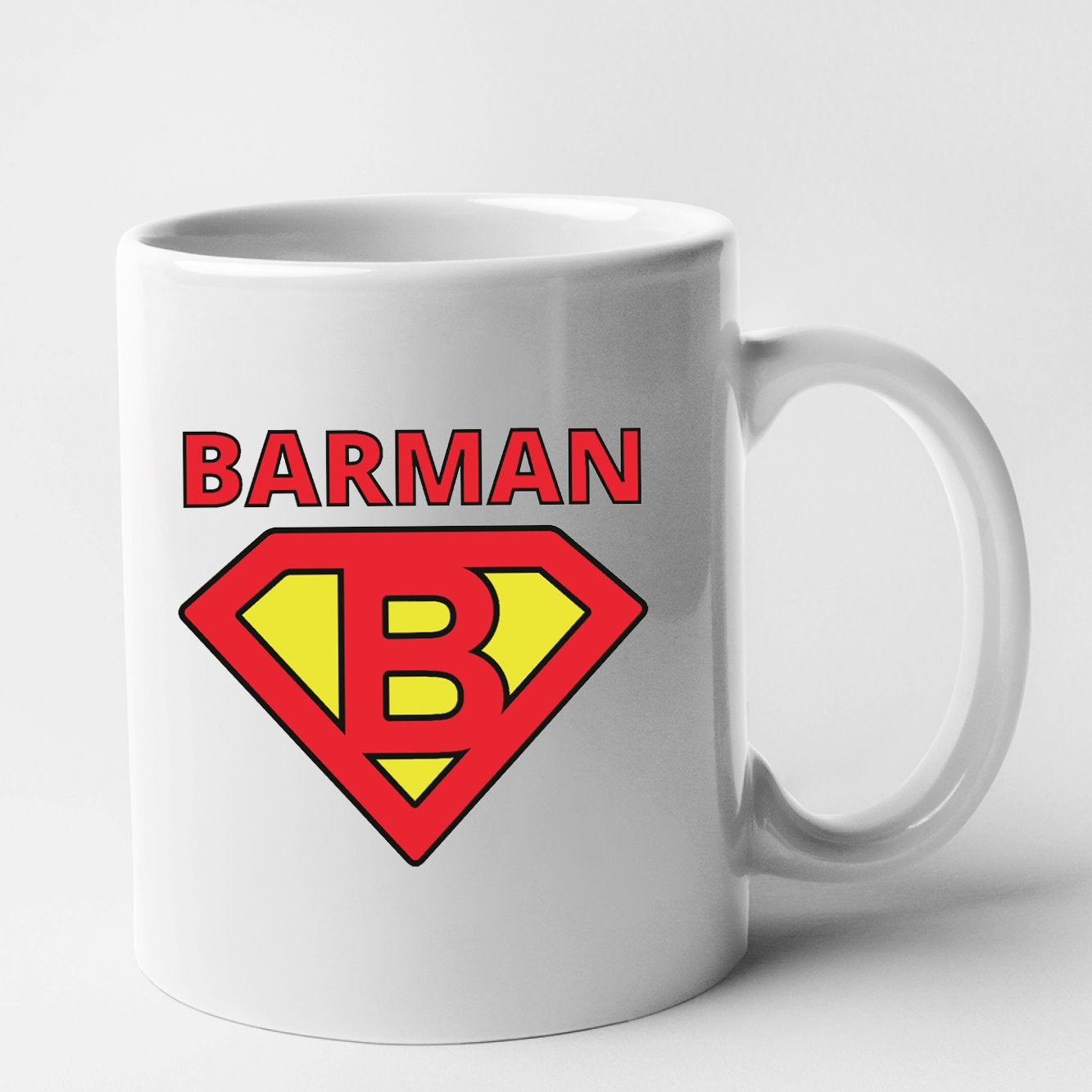 Mug Barman Blanc