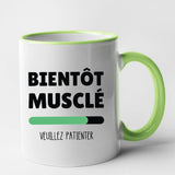 Mug Bientôt musclé Vert