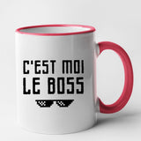 Mug C'est moi le boss Rouge