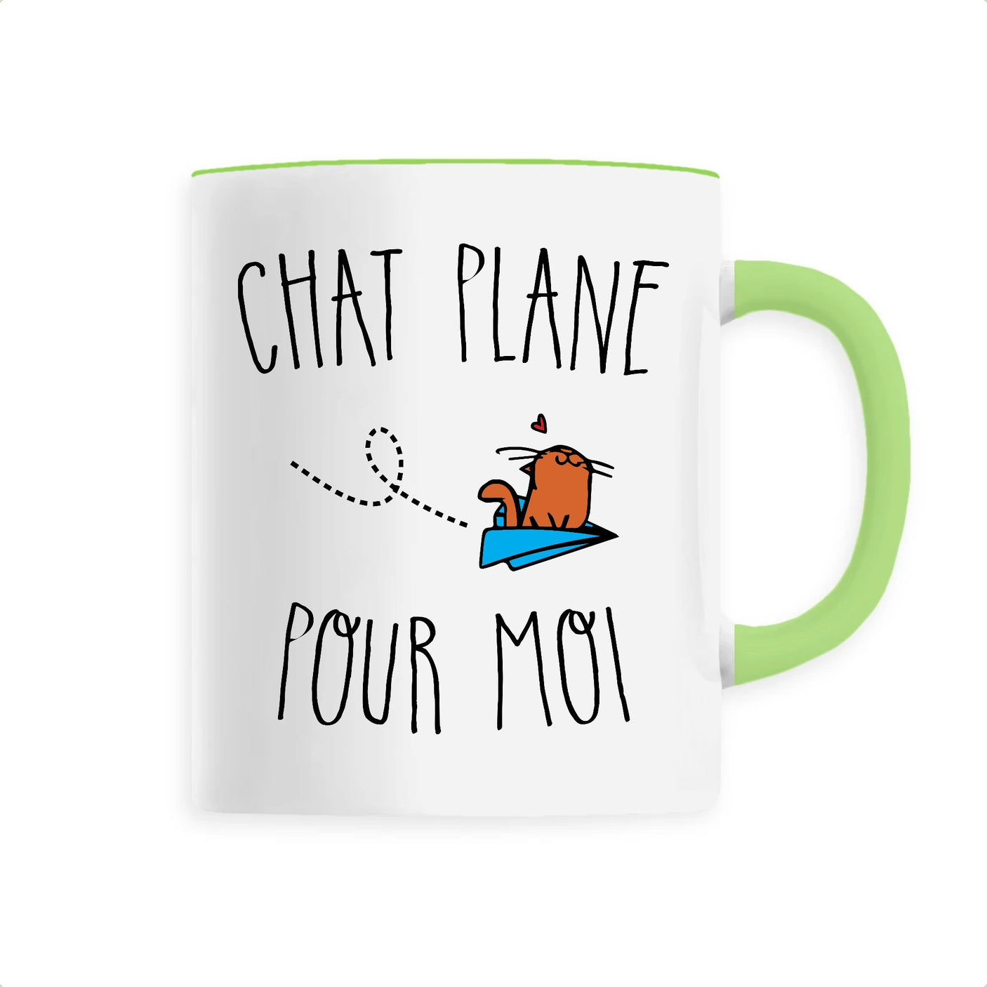 Mug Chat plane pour moi 