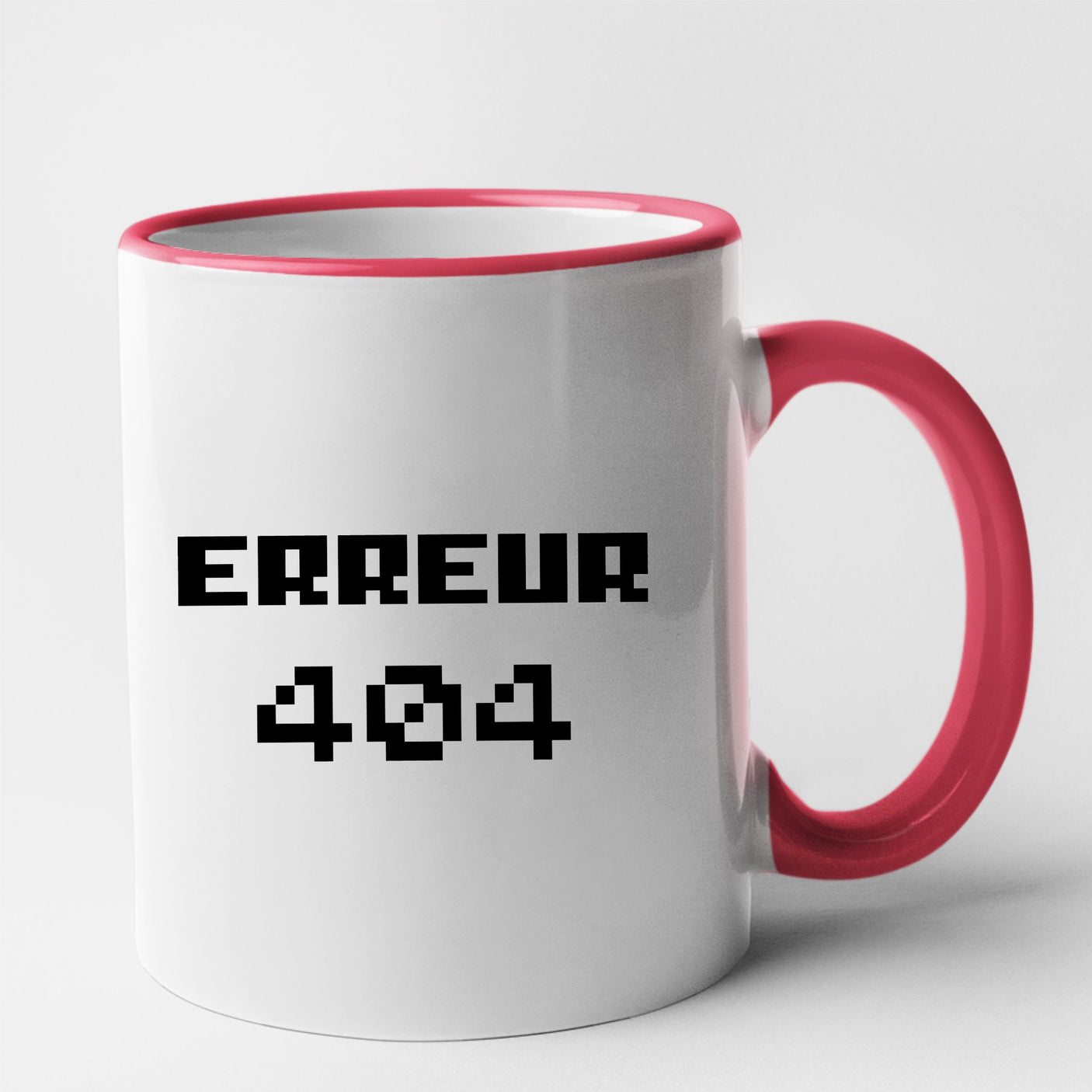 Mug Erreur 404 Rouge