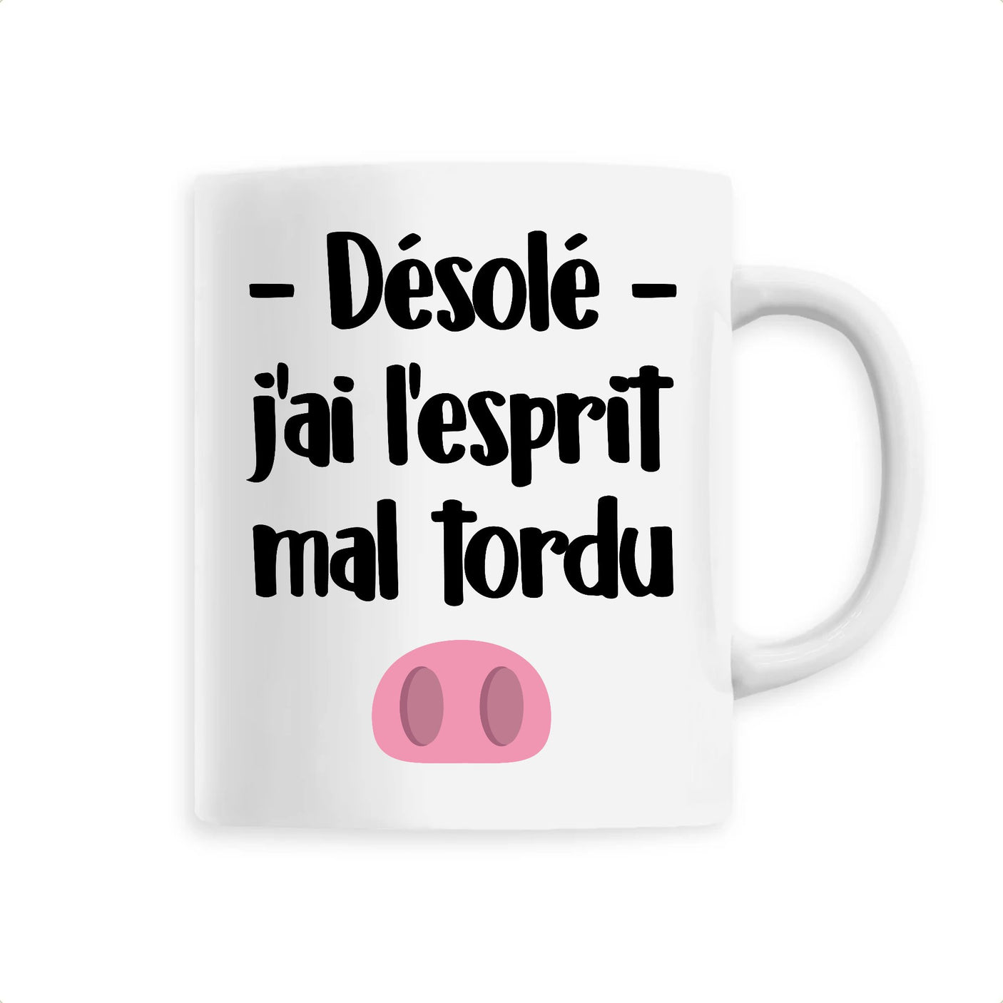 Mug Esprit mal tordu 