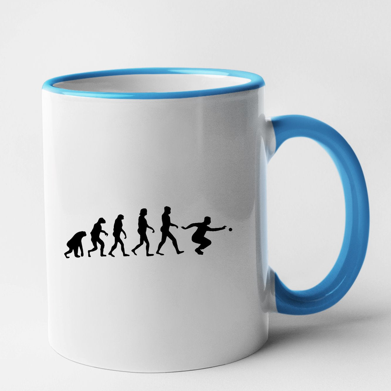 Mug Évolution pétanque Bleu