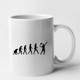 Mug Évolution tennis Blanc