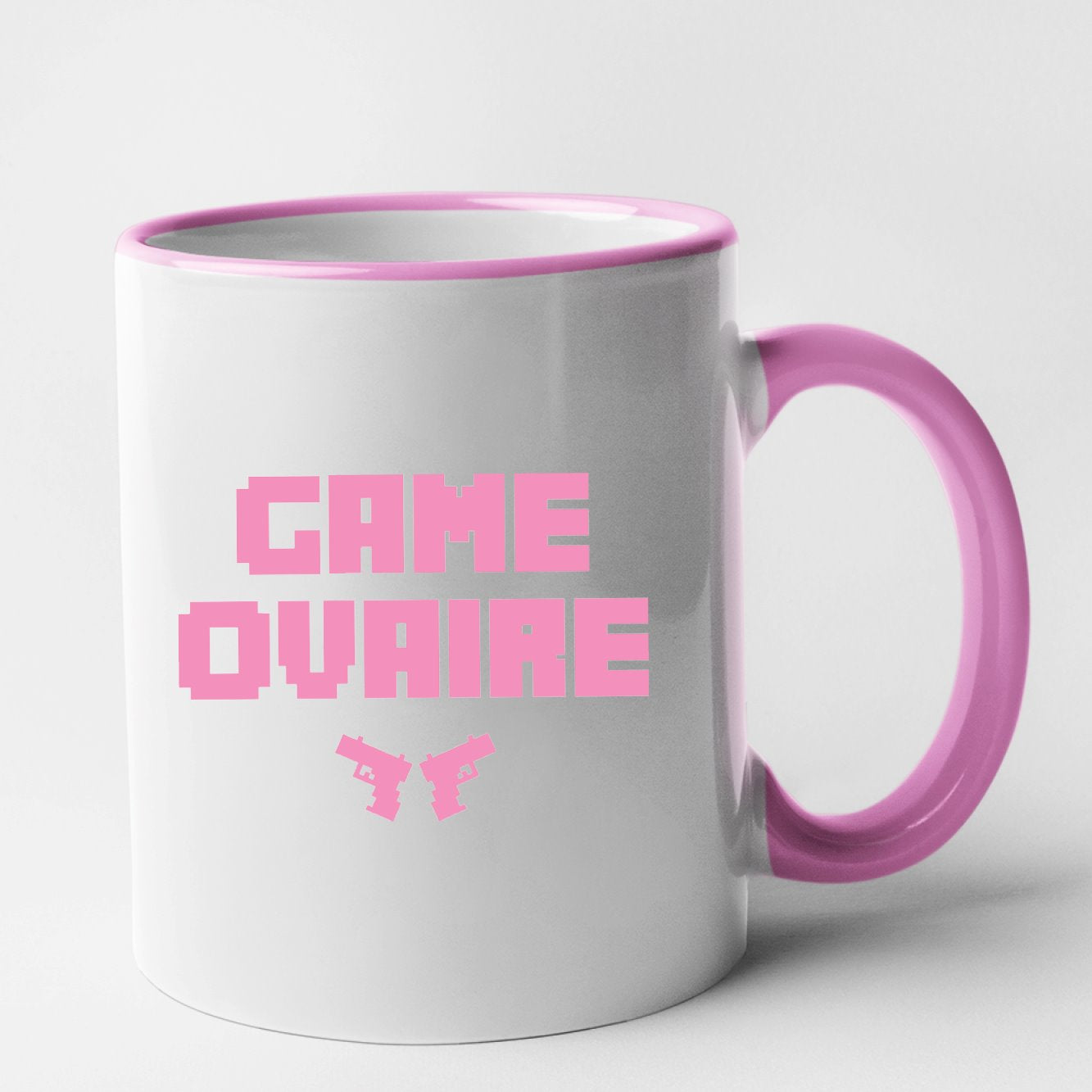 Mug Game ovaire Rose