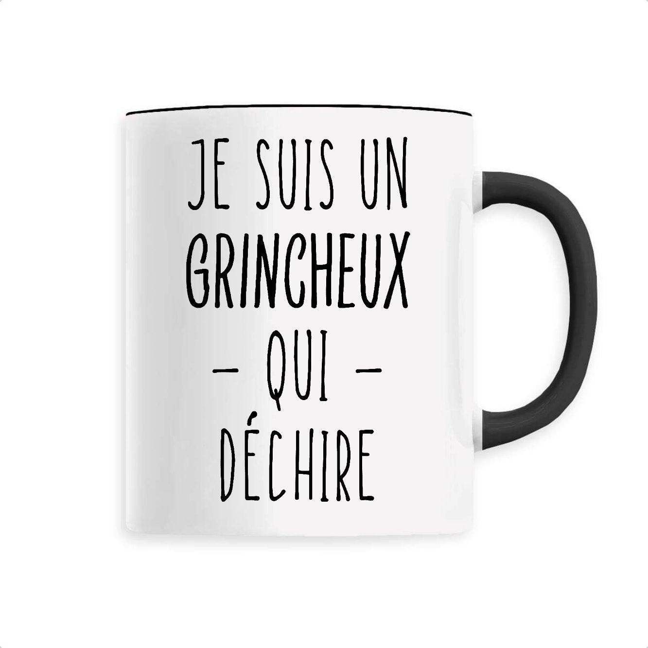 Mug Grincheux qui déchire 