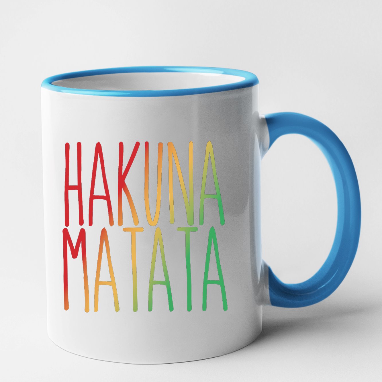 Mug Hakuna Matata Bleu