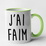 Mug J'ai faim Vert