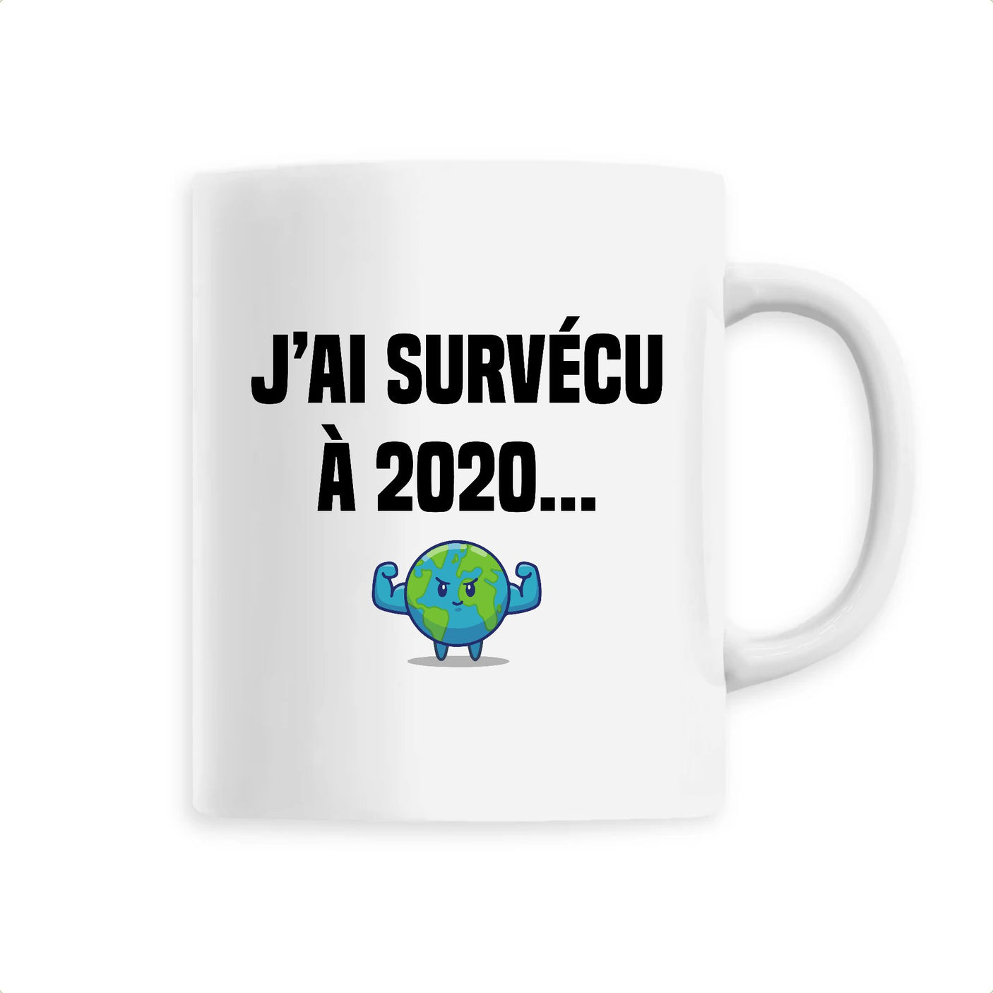 Mug J'ai survécu à 2020 