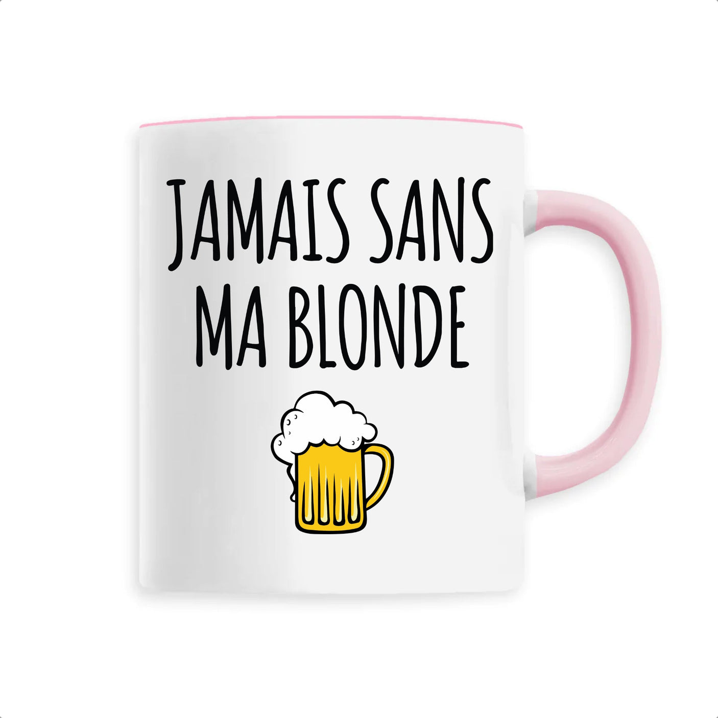 Mug Jamais sans ma blonde 