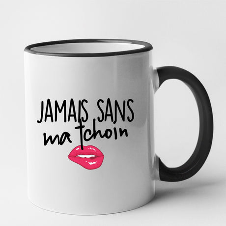 Mug Jamais sans ma tchoin Noir