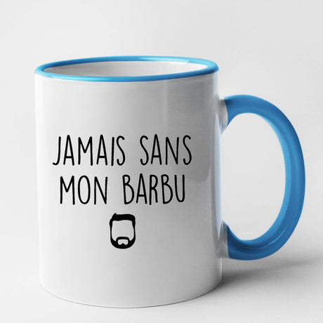 Mug Jamais sans mon barbu Bleu