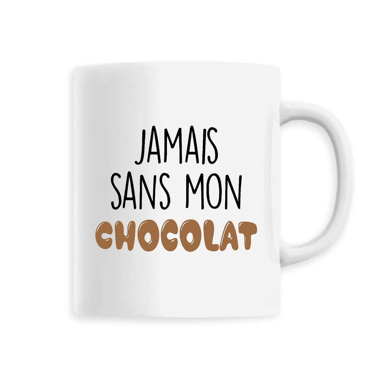 Mug Jamais sans mon chocolat 