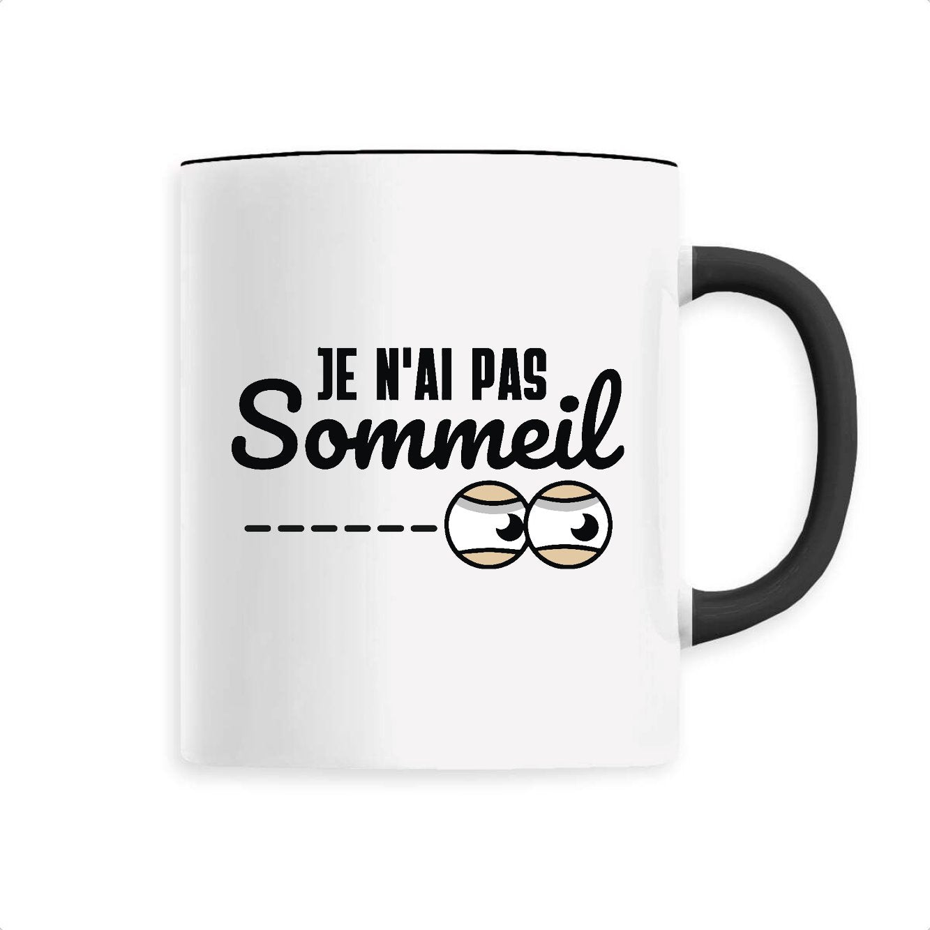 Mug Je n'ai pas sommeil 