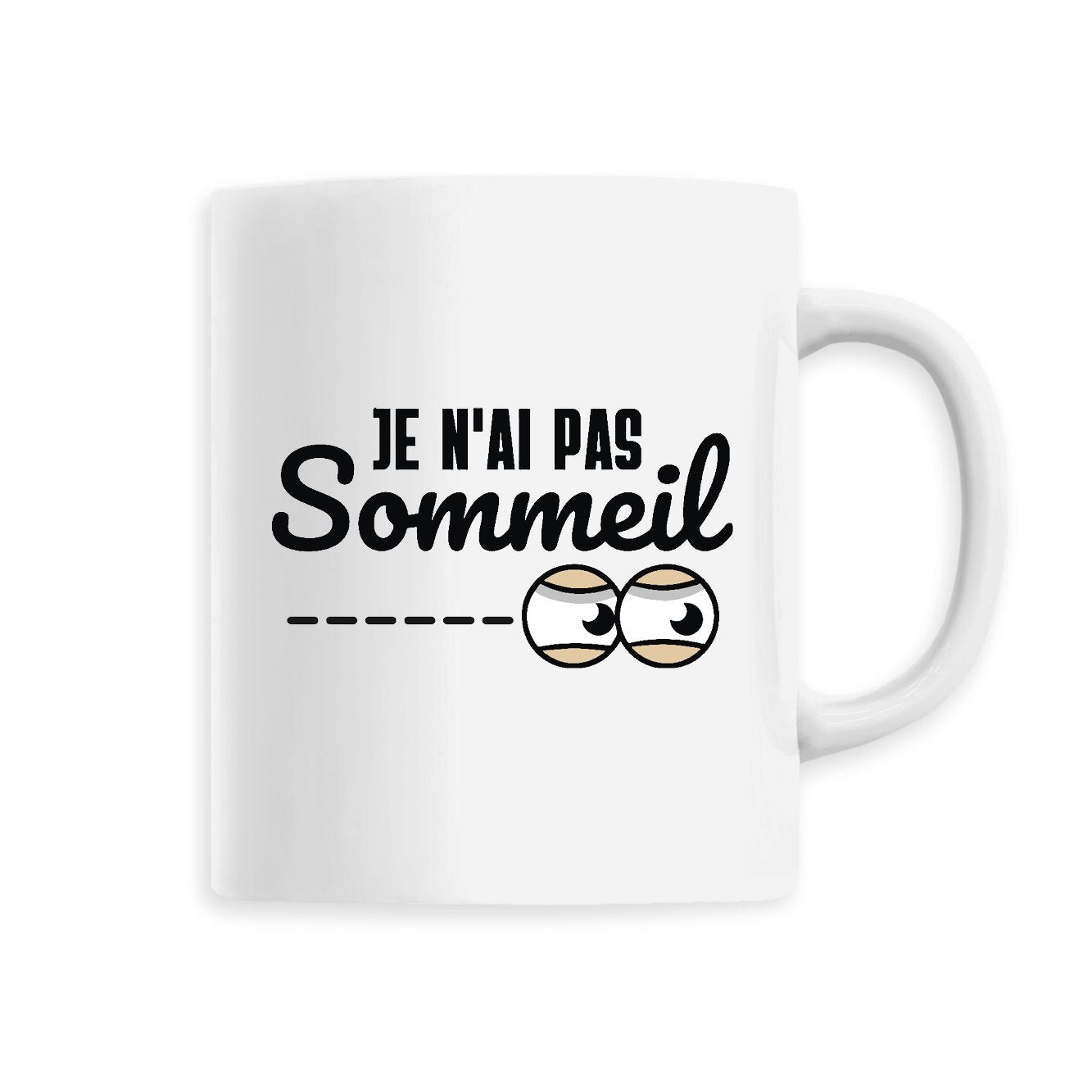 Mug Je n'ai pas sommeil 