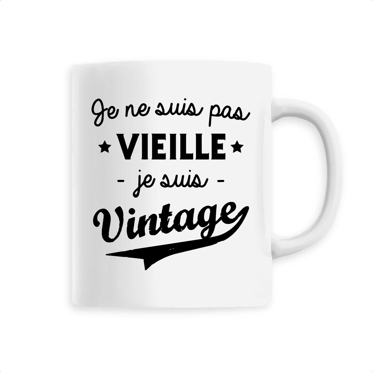Mug Je ne suis pas vieille je suis vintage 