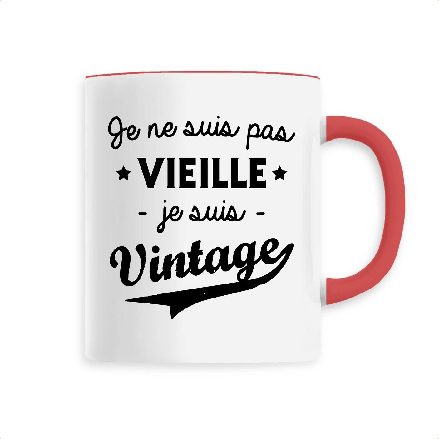 Mug Je ne suis pas vieille je suis vintage 
