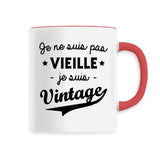 Mug Je ne suis pas vieille je suis vintage 