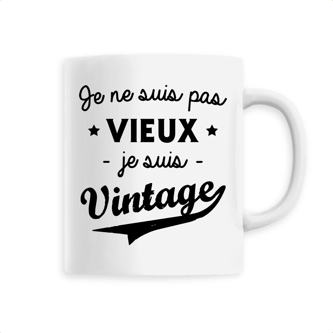 Mug Je ne suis pas vieux je suis vintage 