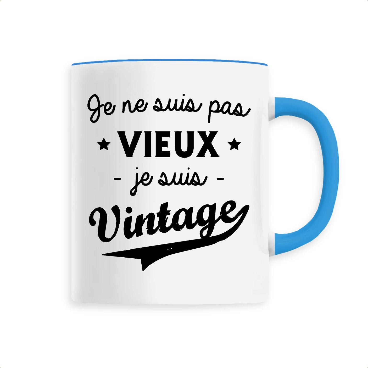 Mug Je ne suis pas vieux je suis vintage 